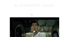 Desktop Screenshot of alexandresaad.com